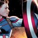 The star-spangled woman with a plan, Peggy Carter, on the cover of Exiles #3.